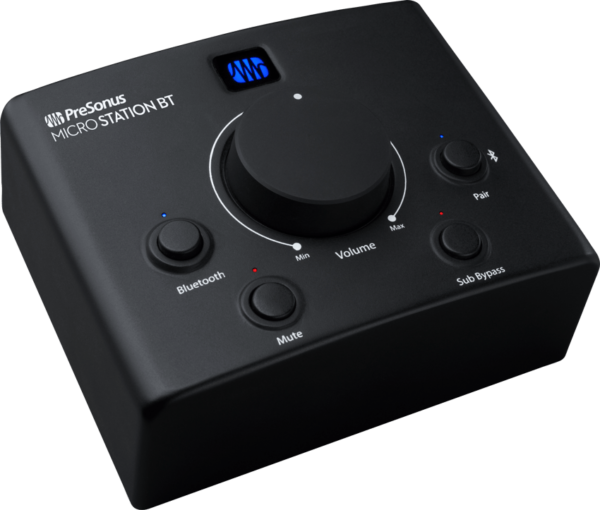 PreSonus MicroStation-BT | Controlador de monitor de 2.1 canales con Bluetooth - Imagen 2