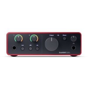 Focusrite Scarlett Solo 4ta Generación