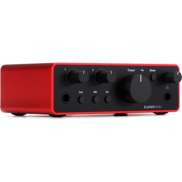 Focusrite Scarlett Solo 4ta Generación