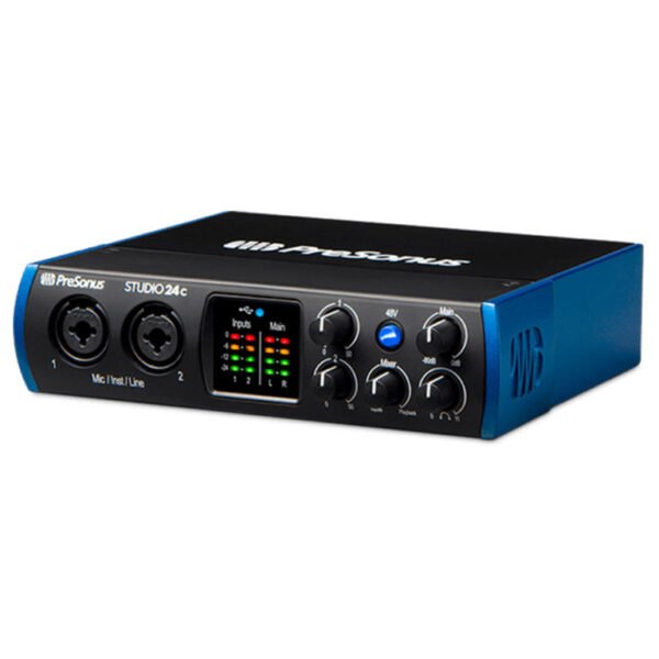 PreSonus Studio 24c | Interfaz de Audio USB-C - Imagen 1