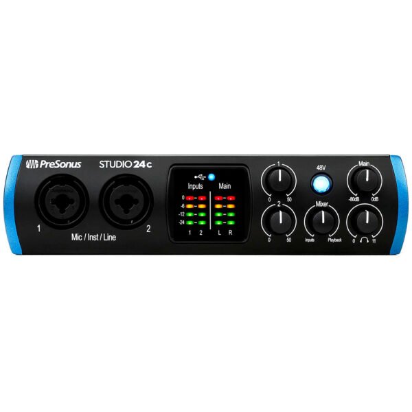 PreSonus Studio 24c | Interfaz de Audio USB-C - Imagen 2