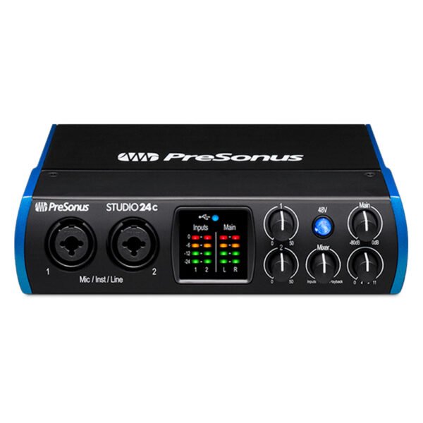 PreSonus Studio 24c | Interfaz de Audio USB-C - Imagen 3