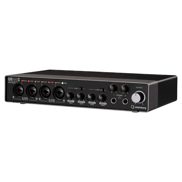 Steinberg UR44C | Interfaz de Audio 6 x 4 USB 3.0 con 4x D-PRE y soporte 32 bits/192 kHz - Imagen 1