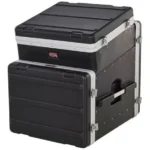 Gator GRC-10X8 PU | Case Profesional de Polietileno de 10U Superior, Parte inferior de 8U