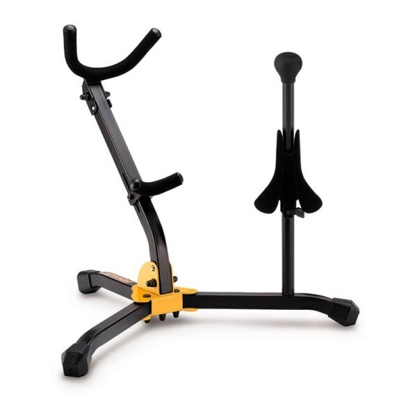 Hercules Stands DS533BB | Soporte Saxofón/Tenor y Saxofón Soprano con Bolsa - Imagen 1