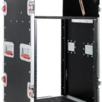 Gator G-TOUR 10X14 PU | Case profesional de Madera con ruedas 10U Superior, 14U Inferior