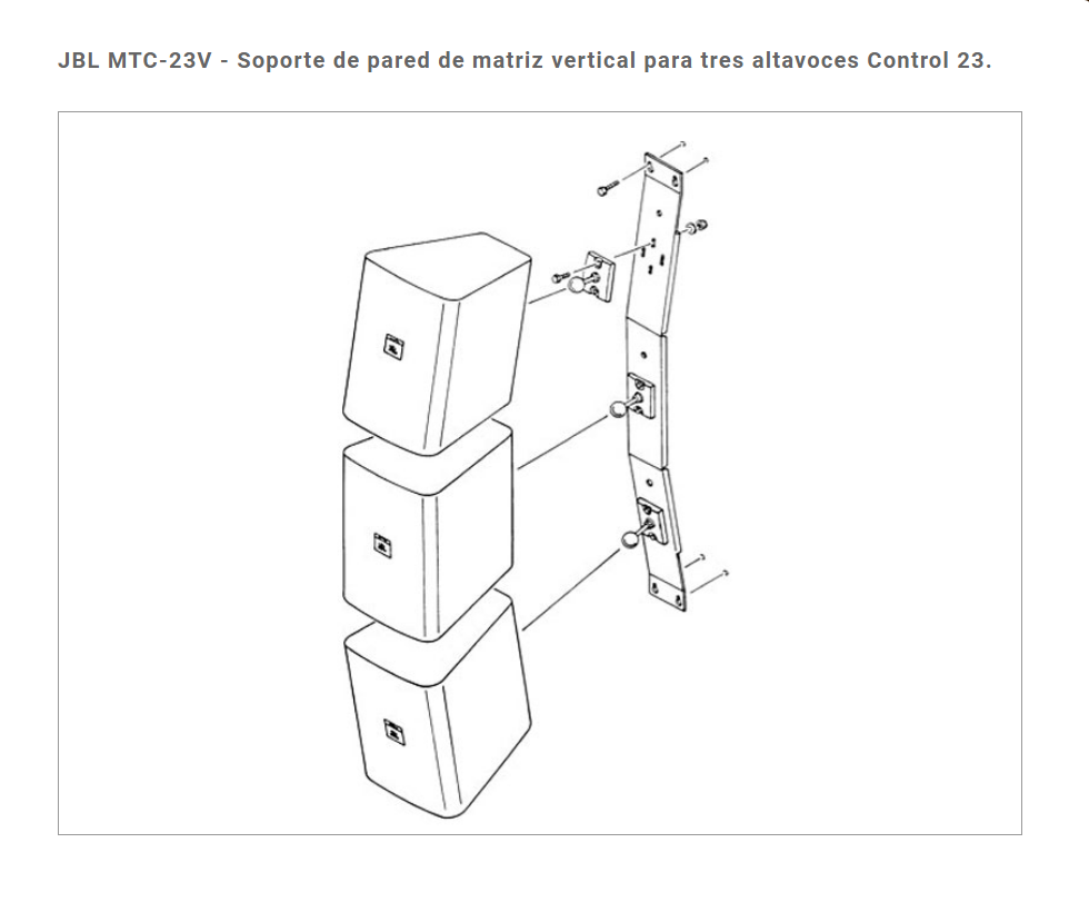 JBL MTC-23V