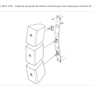 JBL MTC-25V