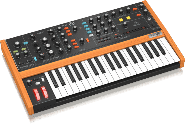 Behringer POLY D | Sintetizador polifónico analógico de 4 voces con 37 teclas - Imagen 2
