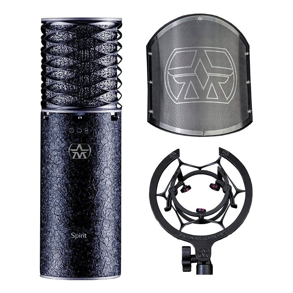 Aston Microphones Spirit Black Bundle